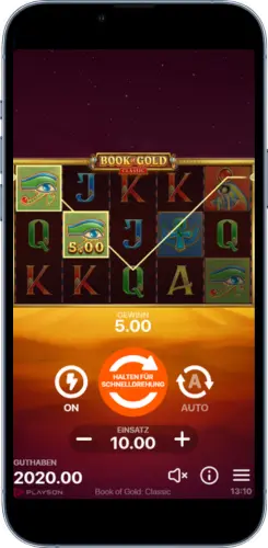 Gewinnlinien Book of Gold Classic